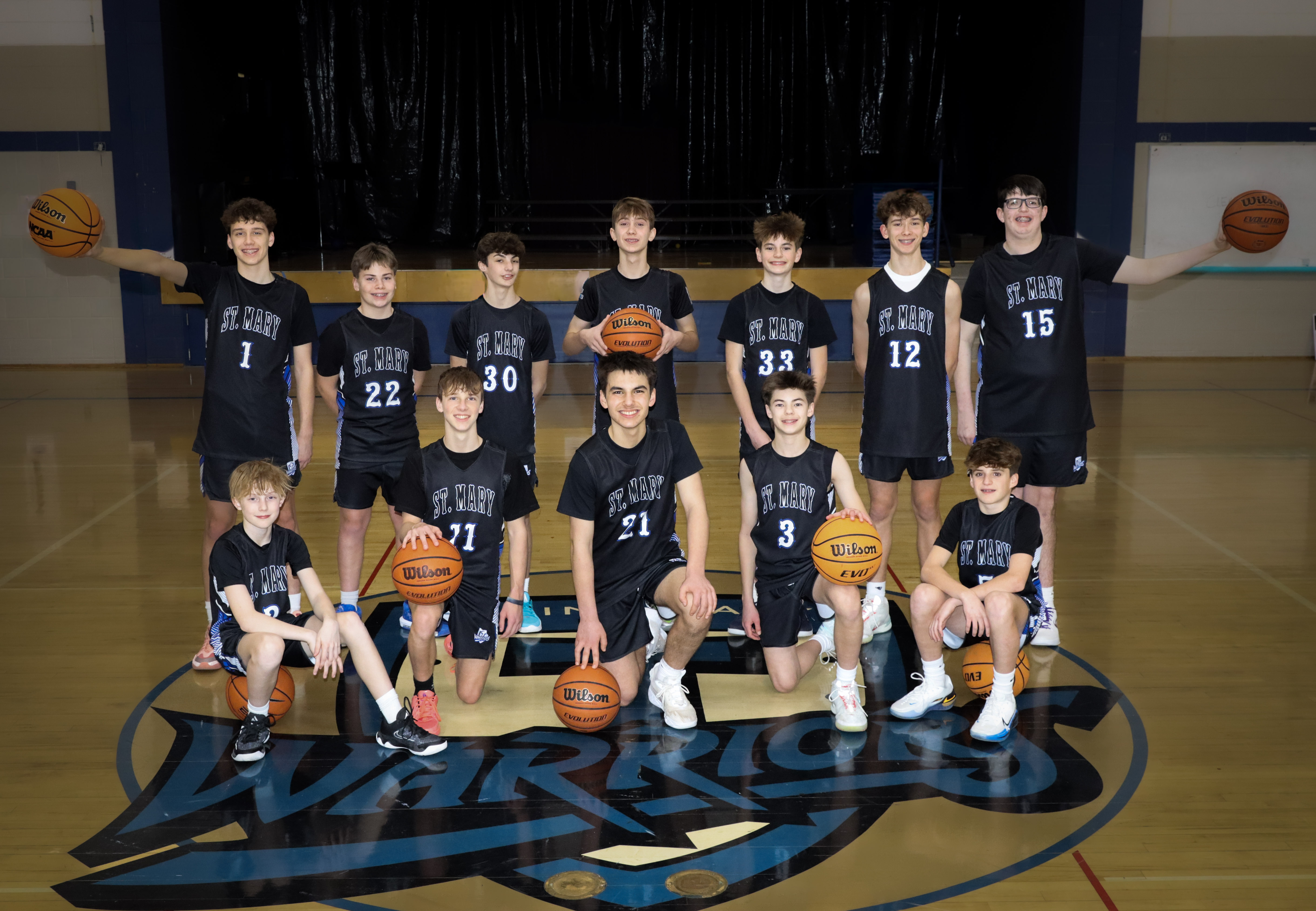 Boys - St. Mary - Menomonee Falls #1 Team Picture