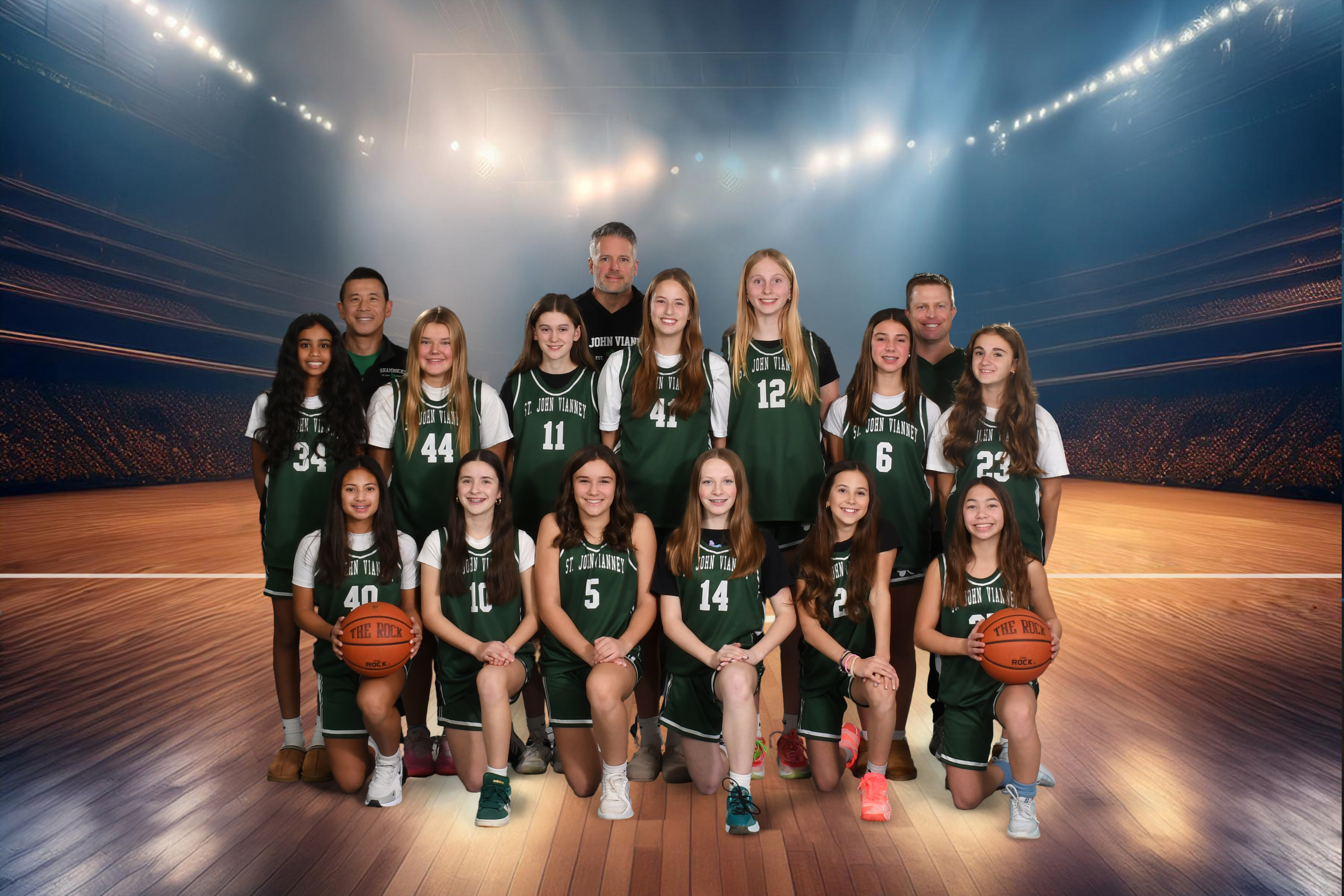 Girls - St. John Vianney Team Picture